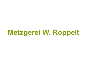 Metzgerei W. Roppelt Logo