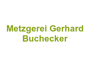 Metzgerei Gerhard Buchecker Logo