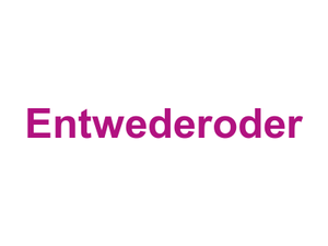 Entwederoder Logo