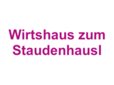 Wirtshaus zum Staudenhausl Logo