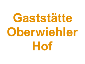 Gaststätte Oberwiehler Hof Logo