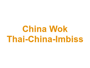 China Wok Thai-China-Imbiss Logo