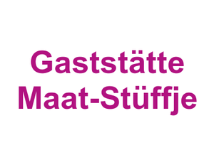 Gaststätte Maat-Stüffje Logo