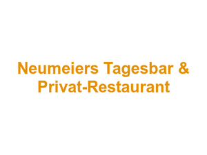 Neumeiers Tagesbar & Privat-Restaurant Logo