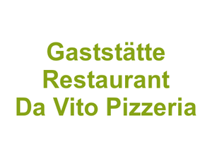 Gaststätte Restaurant Da Vito Pizzeria Logo
