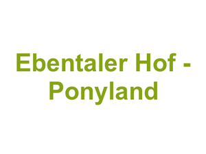 Ebentaler Hof - Ponyland Logo