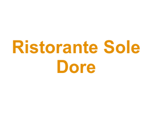 Ristorante Sole D'ore Logo