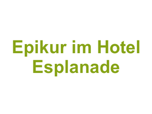 Epikur im Hotel Esplanade Logo