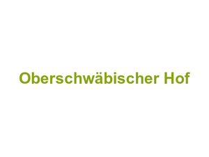 Oberschwäbischer Hof Logo