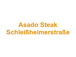 Asado Steak Schleißheimerstraße Logo