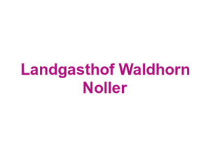 Landgasthof Waldhorn Noller Logo