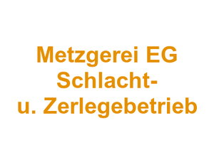 Metzgerei EG Schlacht- u. Zerlegebetrieb Logo