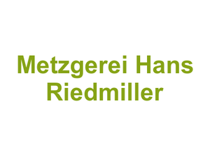 Metzgerei Hans Riedmiller Logo