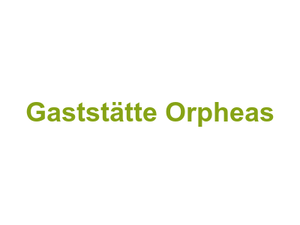 Gaststätte Orpheas Logo