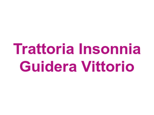 Trattoria Insonnia Guidera Vittorio Logo