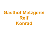 Gasthof Metzgerei Reif Konrad Logo