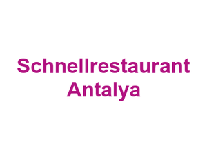 Schnellrestaurant Antalya Logo