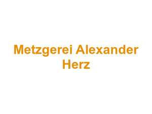 Metzgerei Alexander Herz Logo