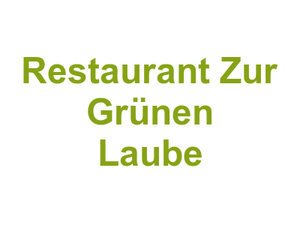 Restaurant Zur Grünen Laube Logo