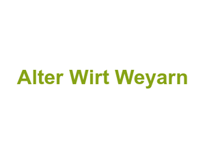 Alter Wirt Weyarn Logo