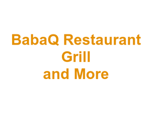 BabaQ Restaurant Grill and More Logo