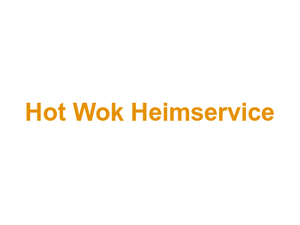 Hot Wok Heimservice Logo
