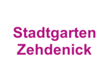 " Stadtgarten " Zehdenick Logo