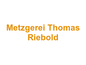 Metzgerei Thomas Riebold Logo