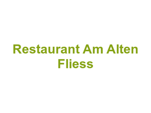 Restaurant Am Alten Fliess Logo