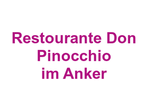 Restourante Don Pinocchio im Anker Logo