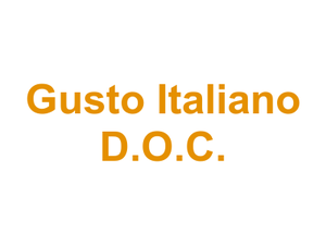 Gusto Italiano D.O.C. Logo