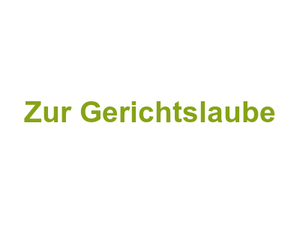 Zur Gerichtslaube Logo