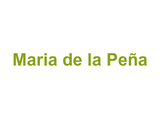 Maria de la Peña Logo