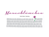 Mauerblümchen Café - Bistro - Catering Logo