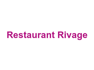 Restaurant Rivage Logo