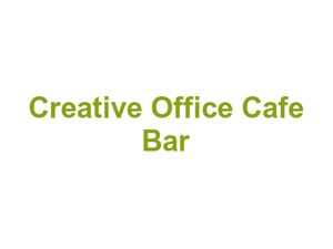 Creative Office Cafe Bar Logo