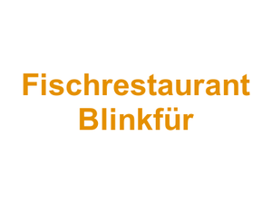 Fischrestaurant Blinkfür Logo