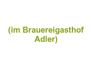 Restaurant Dorfplatz (im Brauereigasthof Adler) Logo