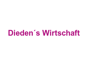 Dieden´s Wirtschaft Logo