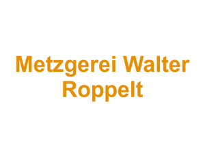 Metzgerei Walter Roppelt Logo