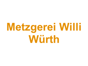 Metzgerei Willi Würth Logo