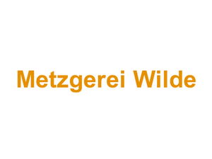 Metzgerei Wilde Logo