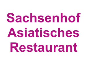 Sachsenhof Asiatisches Restaurant Logo