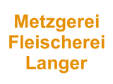 Metzgerei Fleischerei Langer Logo