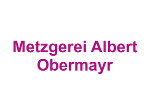 Metzgerei Albert Obermayr Logo