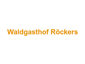 Waldgasthof Röckers Logo