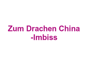 Zum Drachen China -Imbiss Logo