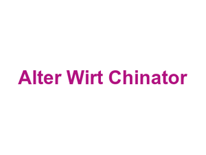 Alter Wirt Chinator Logo