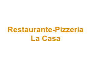 Restaurante-Pizzeria La Casa Logo
