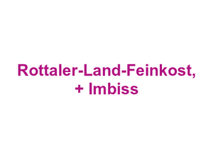Metzgerei Wasner Johann GmbH Rottaler-Land-Feinkost,  + Imbiss Logo